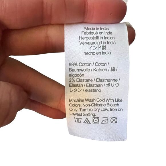 NWT! J. Crew black & white striped button down shirt - Picture 4 of 8